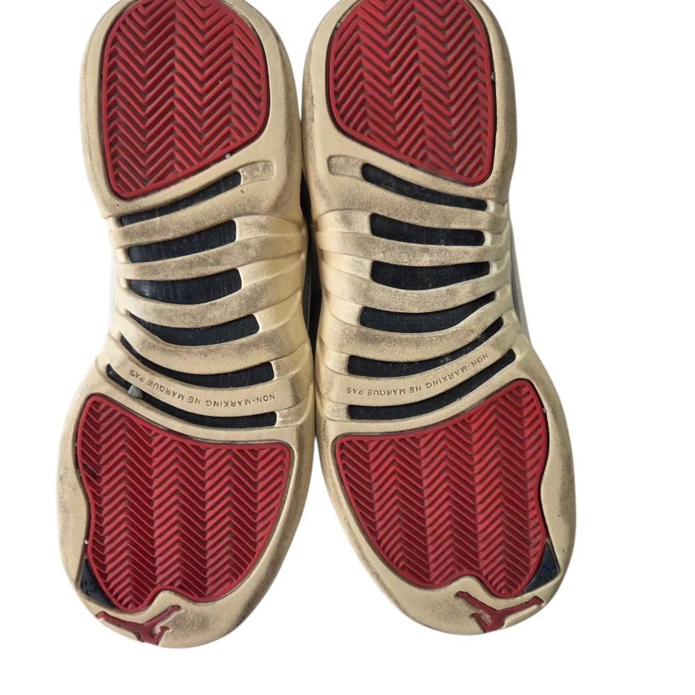Air Jordan Internation Blue and Cream Sneakers Athletic Design #BV8017-445 - Picture 6 of 11